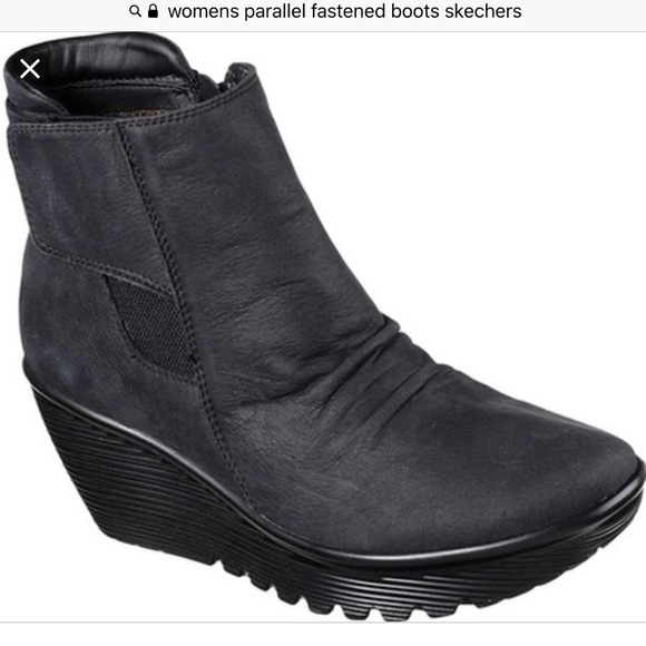 sketchers ladies ankle boots